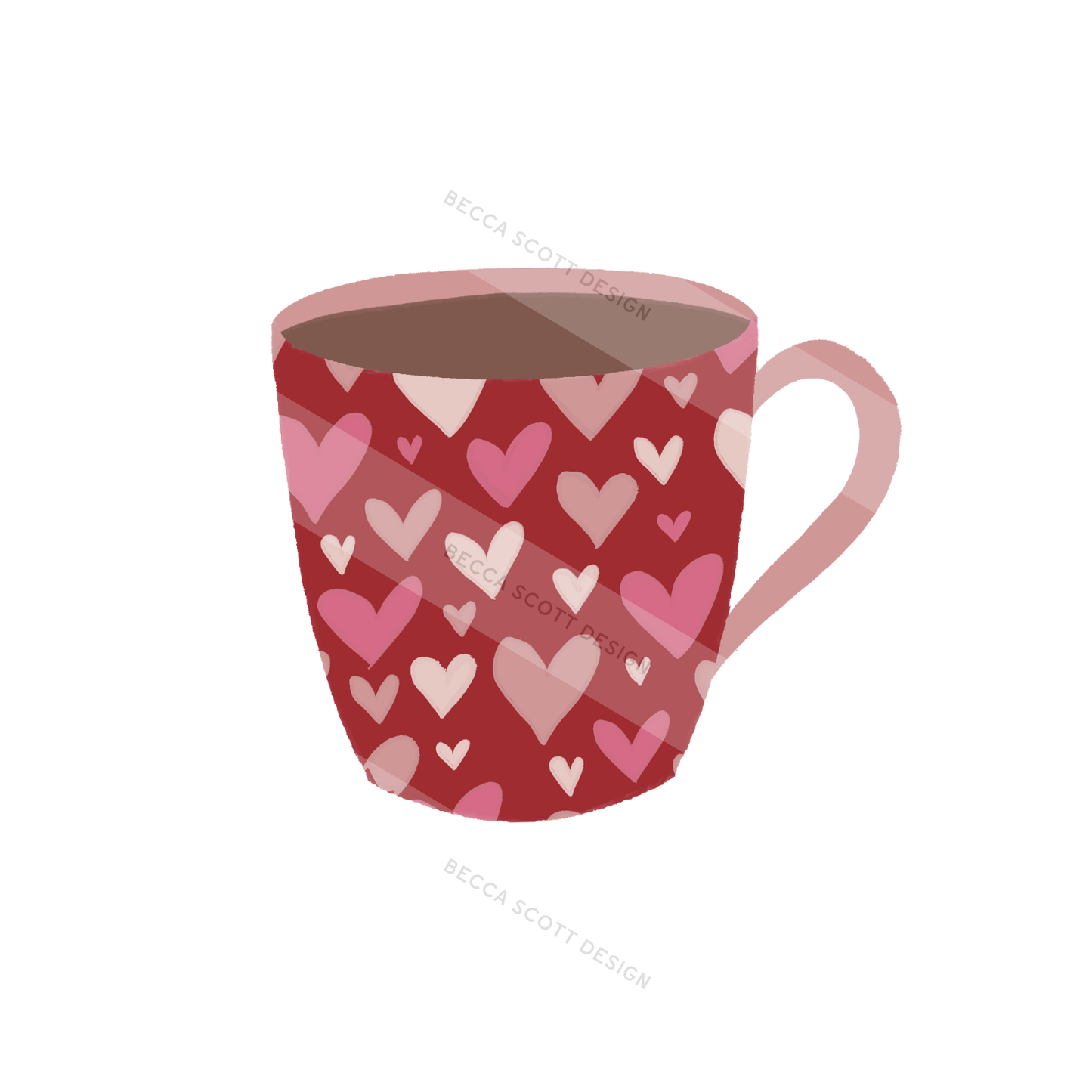 I Love You a Latte Greeting Card