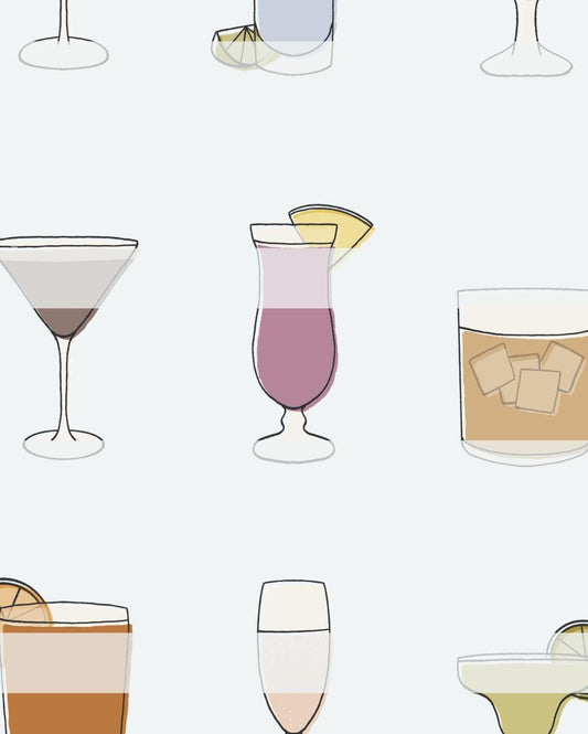 Cheers Cocktail Print