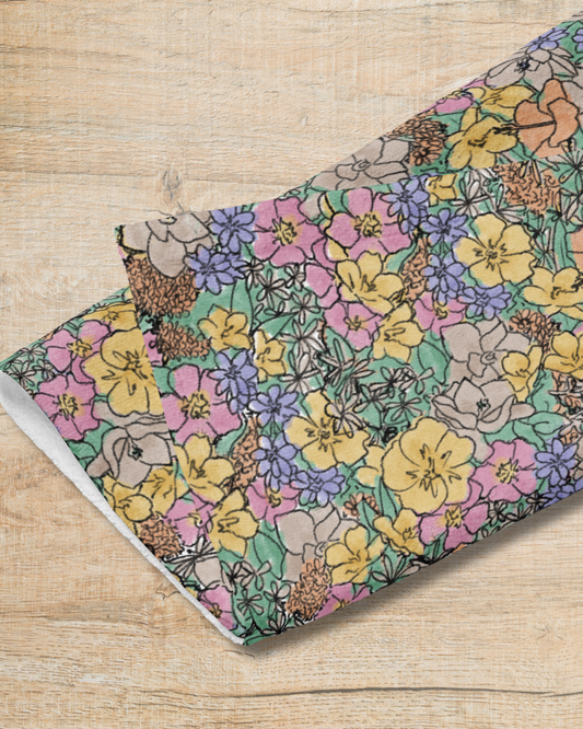 South Carolina State Flowers Hand Towel