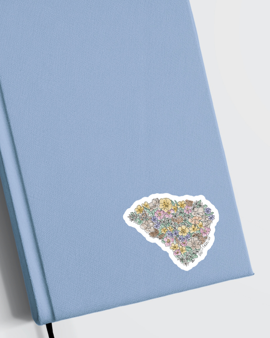 Sticker | South Carolina State Flowers