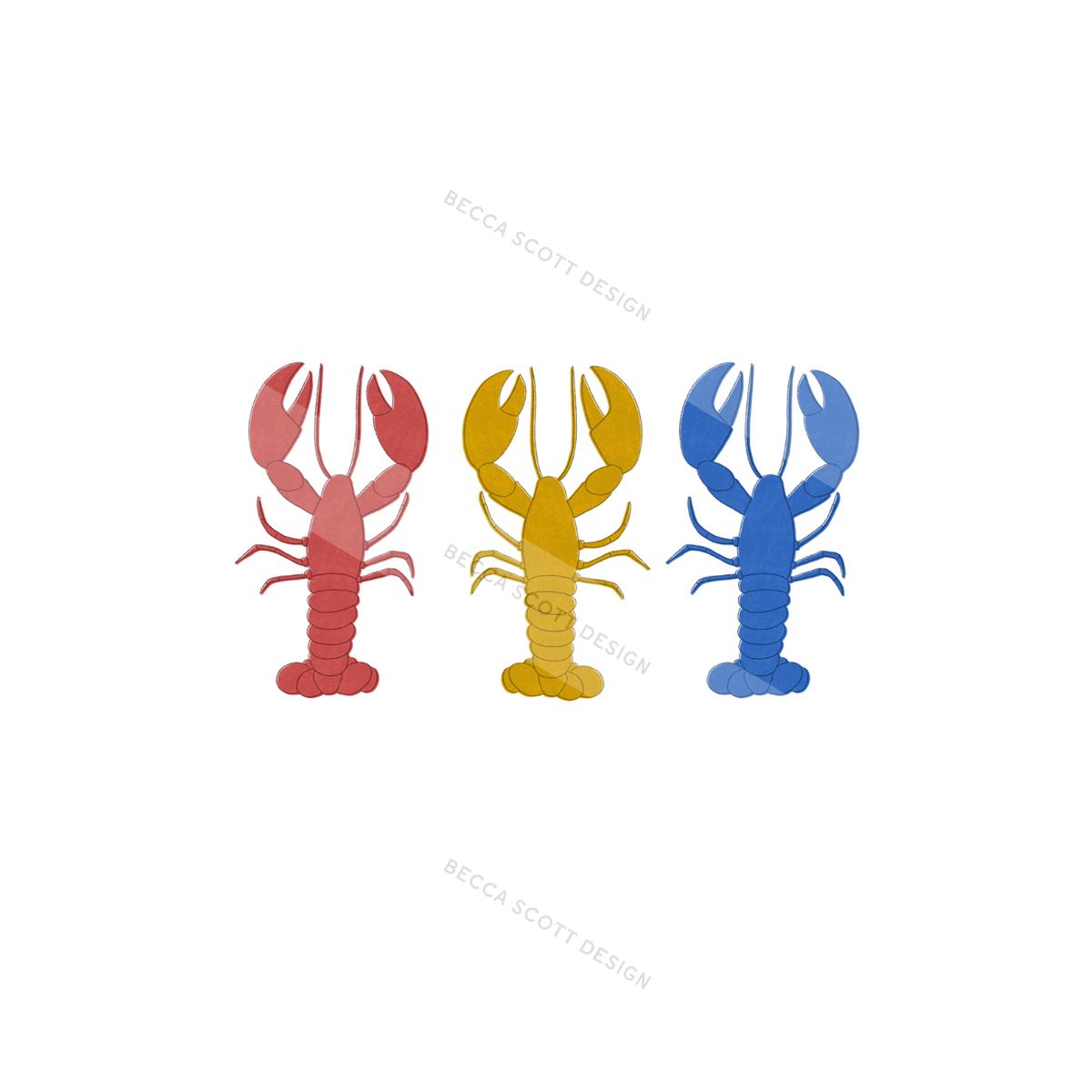 You're My Lobster Greeting Card
