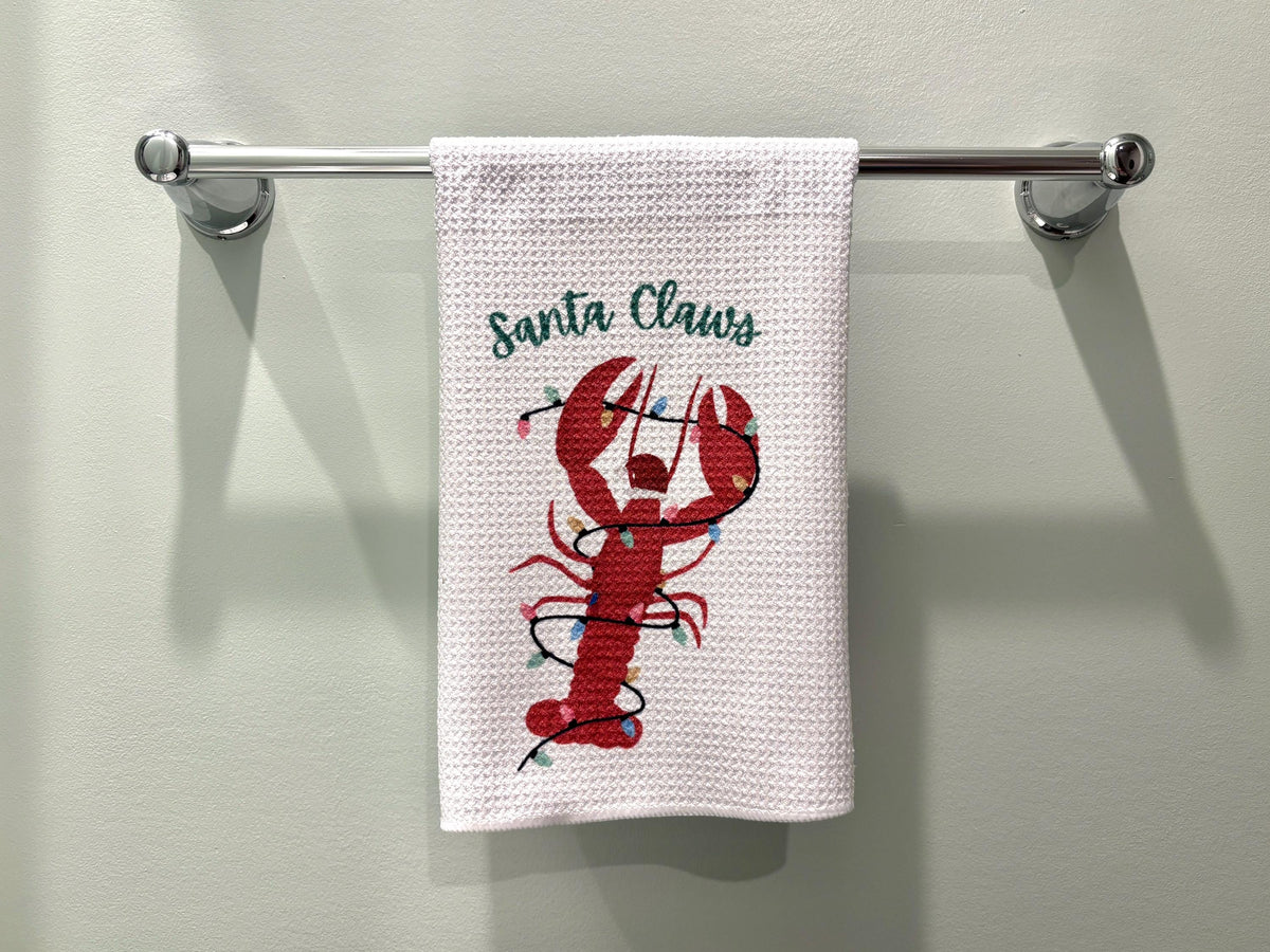 Santa Claws Kitchen Towel