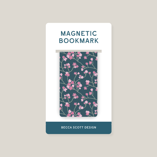 Garden Blooms Magnetic Bookmark