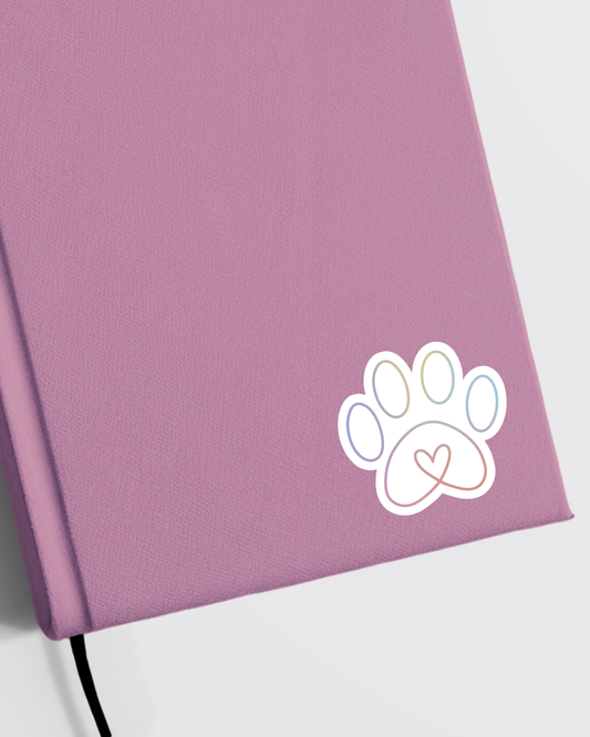Sticker | Paw Print (Supports Local Shelter)