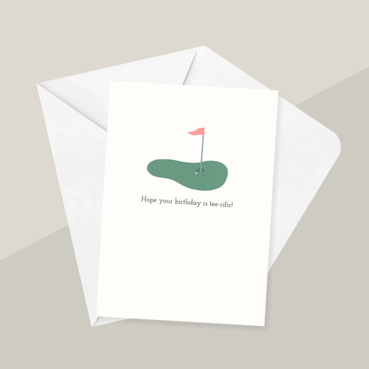 Hope Your Birthday is Tee-rific Greeting Card