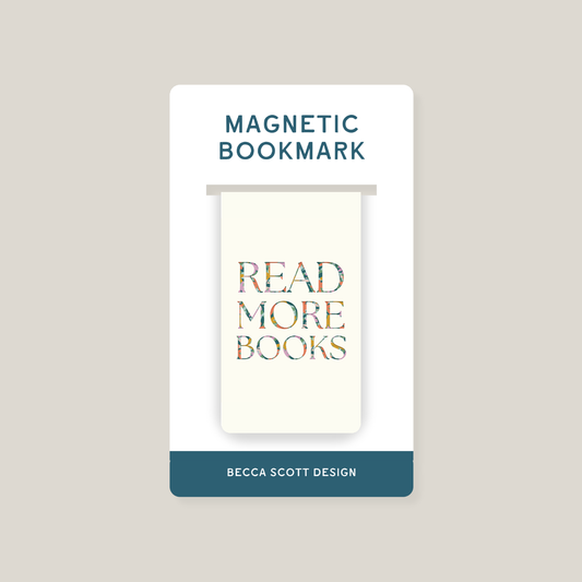 Read More Books Magnetic Bookmark