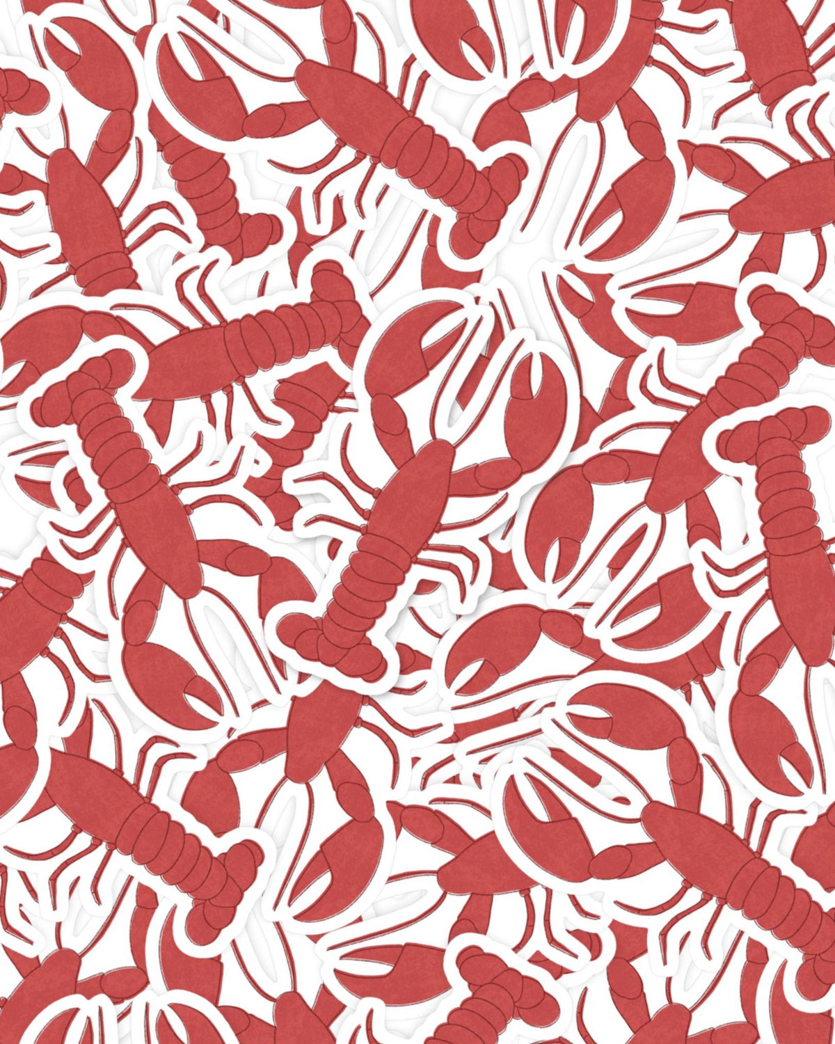 Glossy Lobster Sticker