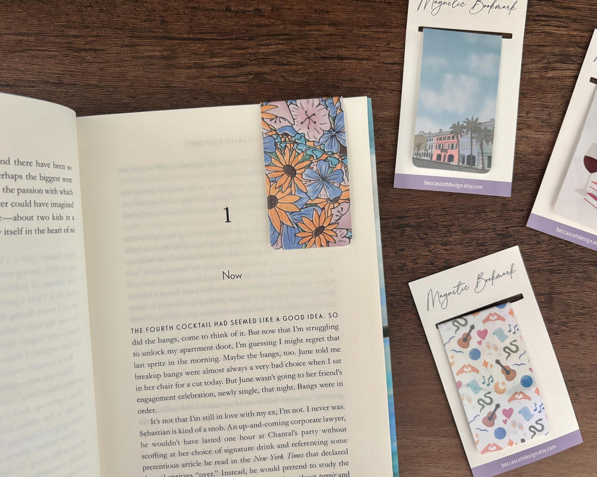 Eras Bookshelf Magnetic Bookmark
